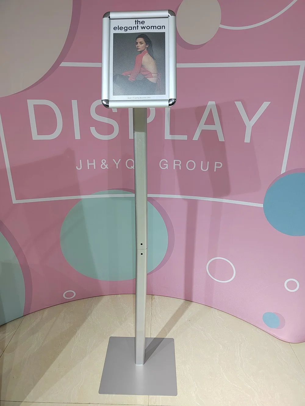 A3 A4 Wholesale Cheap Adjustable Stainless Steel Display Stand