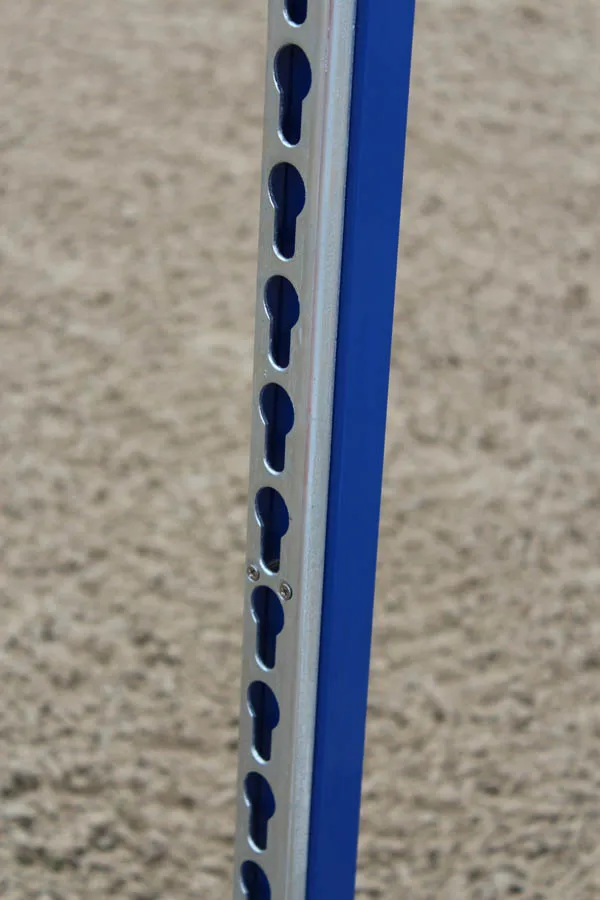 2 Sets Horse Jump Cups And Tracks - 4 Cups + 4 Keyhole Tracks For Equestrian Training