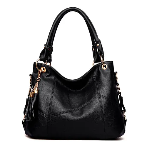 Leather Handbag Crossbody Bags Ladies Designer Shoulder Bag Tote Top ...
