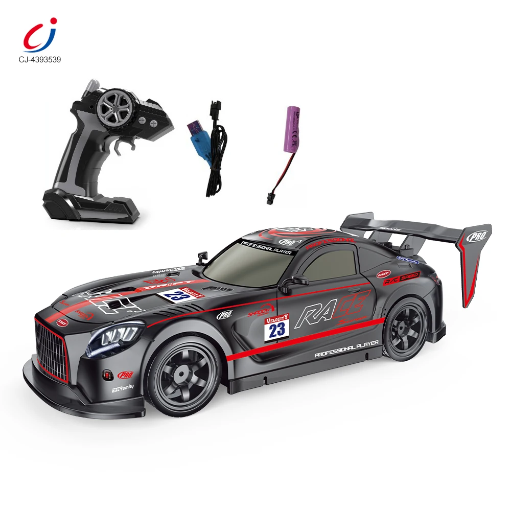 Chengji 2.4g Remote Control Car Children's Toy Stunt Car Light and Music High Speed 2.4g Flashing Rc Car with Mist Spray