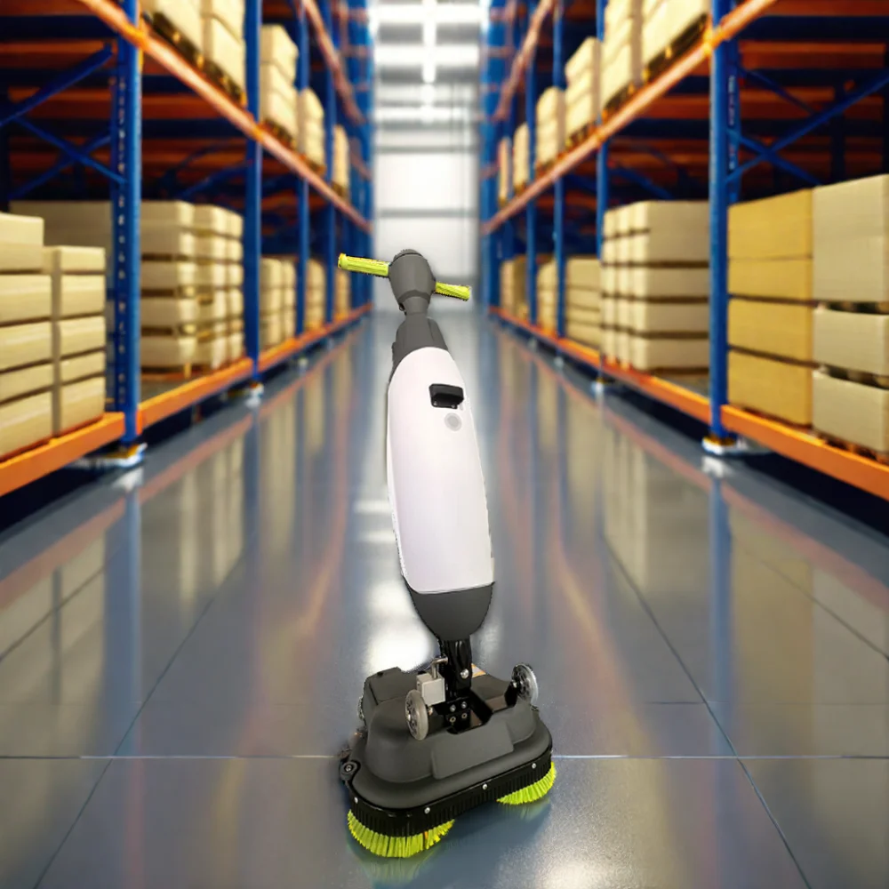 Powerful Cleaning Dry and Clean Two in One Floor Scrubber Floor Cleaning Machine Intelligent Floor Scrubber