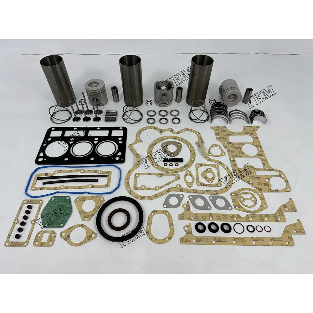 903.27 Overhaul Kit With Bearings Piston Rings Full Gasket Set Cylinder Liner Valves Kit for Perkins
