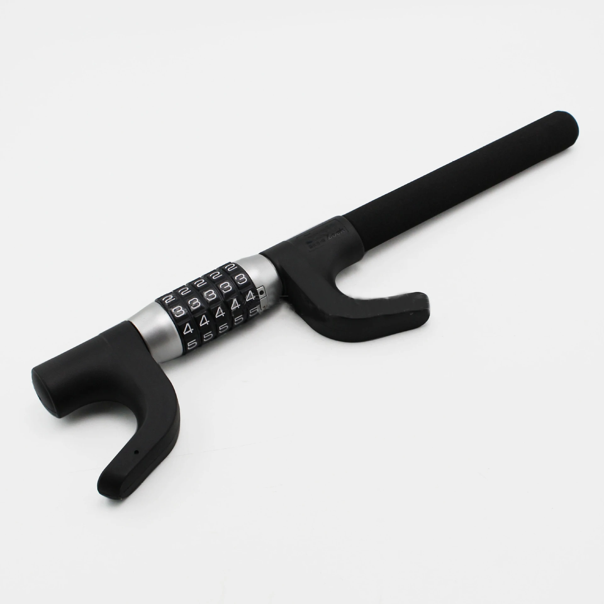 Steering Wheel Lock Keyless Password Code Retractable Heavy Duty