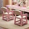 09 Adjustable Chair, Pink and White *1