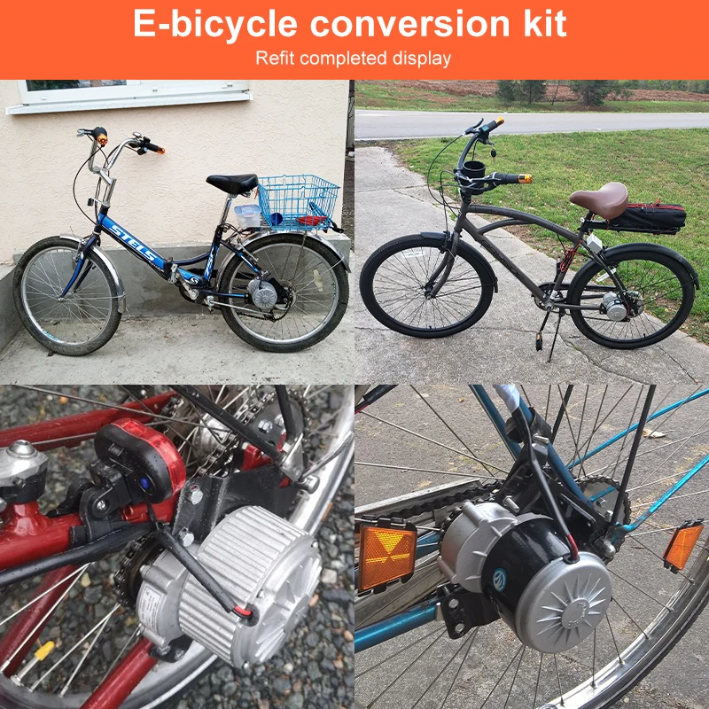 24V 250W Electric Bicycle Motor Kit Easy DIY E-Bike Conversion