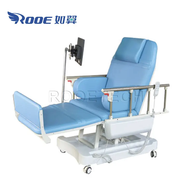 BXD188B Electric Blood Donor Hemodialysis Donation Bed with Display Screen