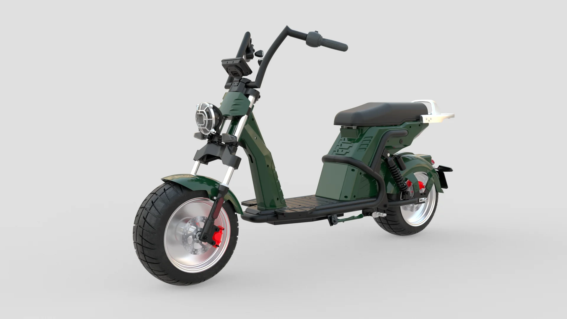 Quality COC Beautiful Electric Scooter Citycoco New Model CP-9 Lithium Battery High Speed 3000W Factory Price Big Seat for Adult