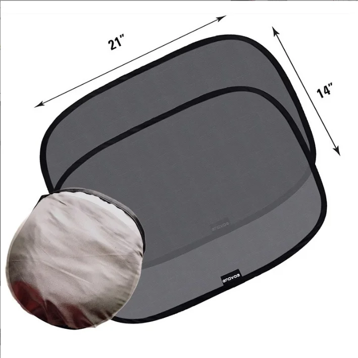 2 Pack Car Sun Shield Uv Protection Car Curtain Side Window Shades