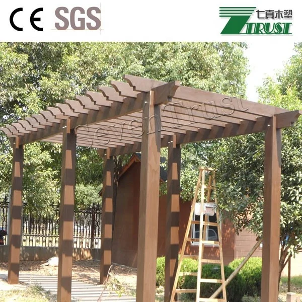 Landscape Gazebo Customized WPC Pergola