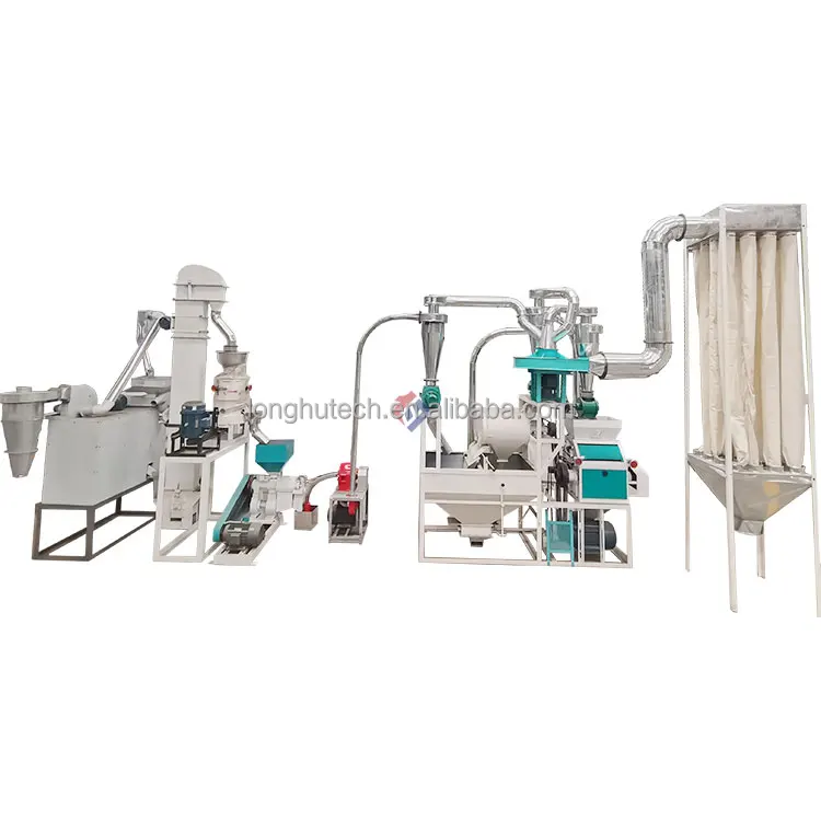 Small Electric Maize Milling Machine Corn Hammer Mill Grinder For Sale