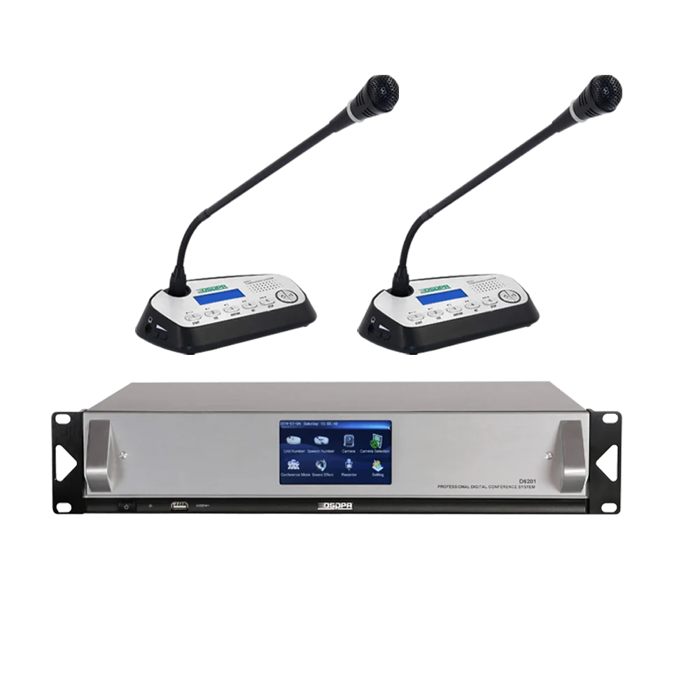 Conference System Multiple Mic Chairman Unit Microphone With Voting Function