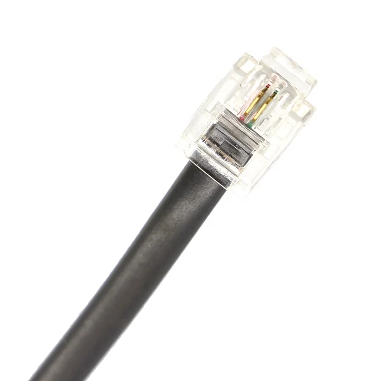 RJ9 RJ10 RJ11 to RJ11 6P2C Intercom ADSI Telephone Cable