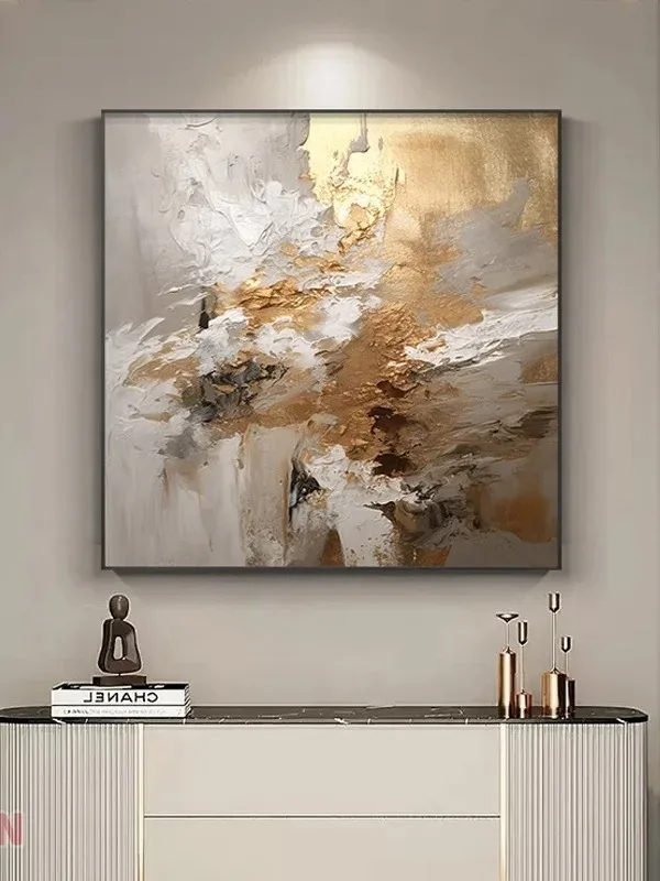 Handmade Oil Paintings Heavy Texture Artworks Modern Design Decorative ...