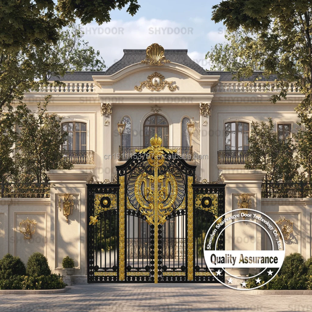 Home Iron Gate Design - Decorative Professional Customization - Artistic Iron Gate - Royal Garden Gate