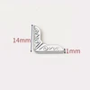 Argento 14 mm (vuoto interno 1 mm).