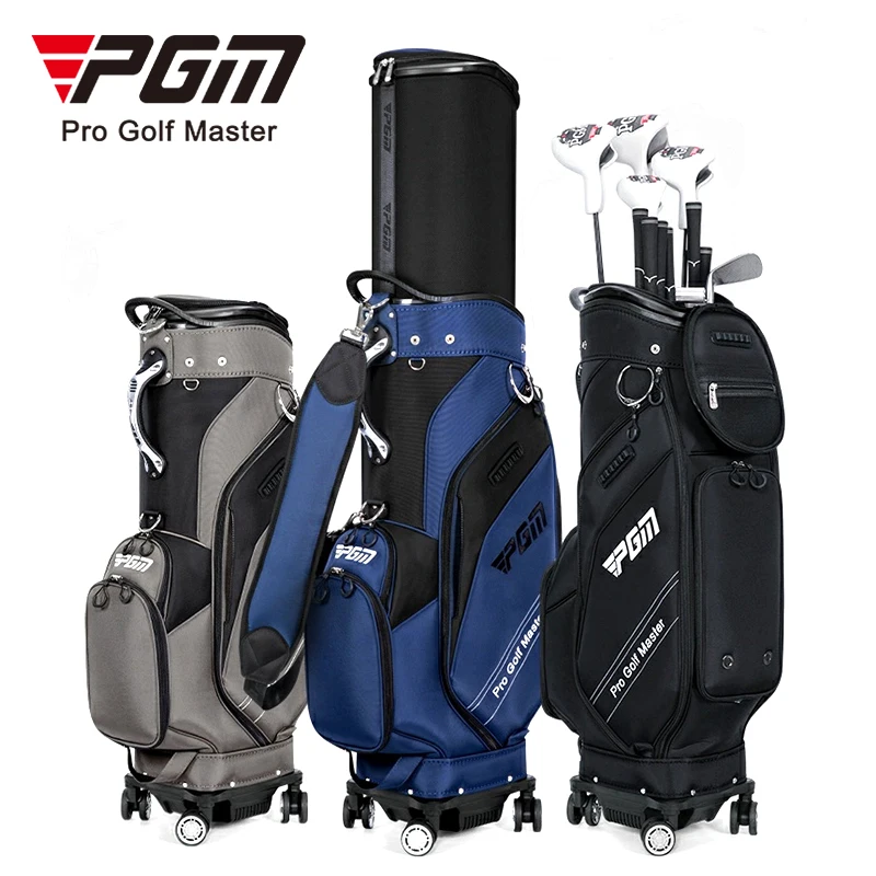 PGM QB154 Custom Golf Travel Bag: Hard Case with Wheels for Easy