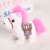 Puledro Pony con Sella da 15 cm - Bianco