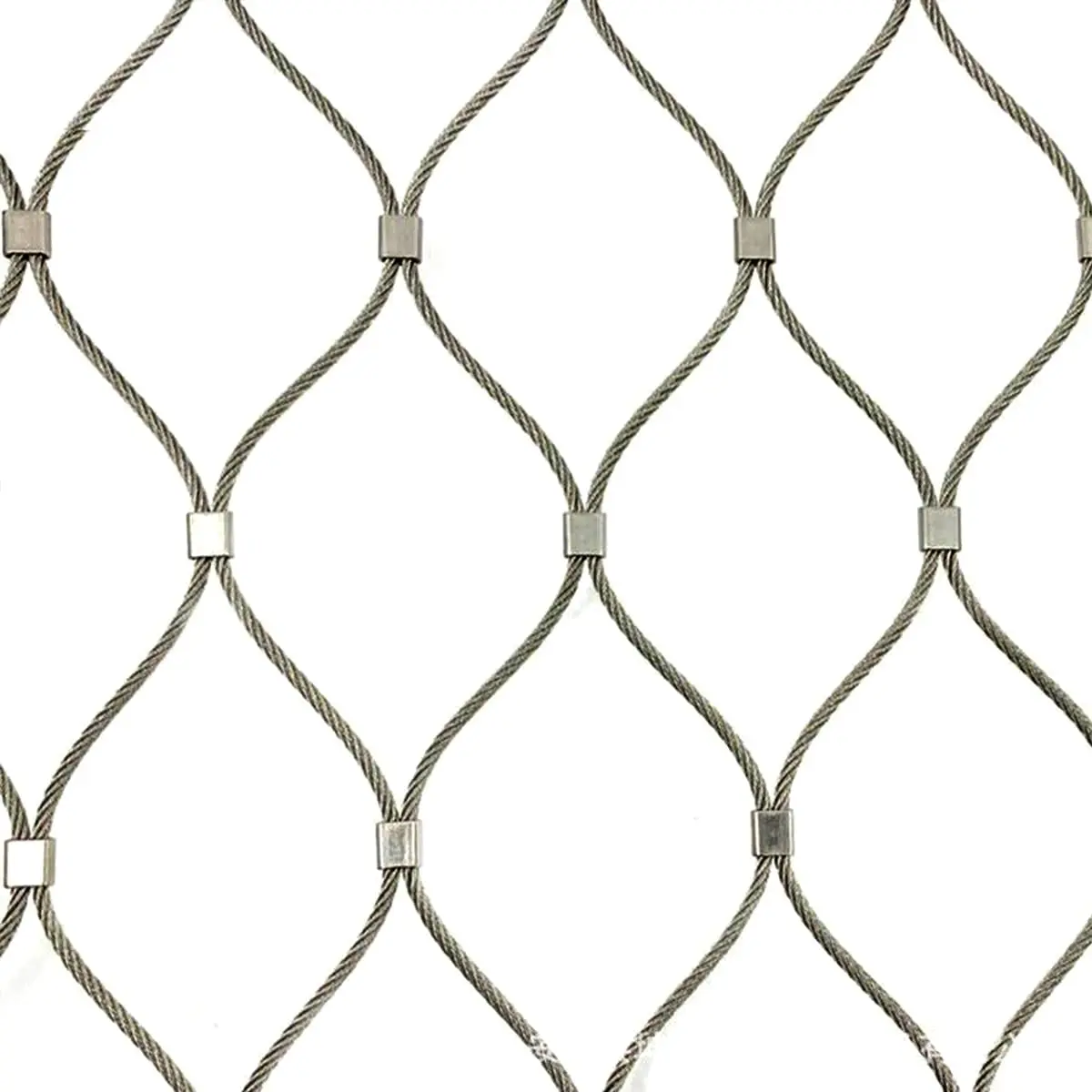 FengYoo Stainless Steel Garden Netting 12 Gauge 40X80 Deer Wire Fence -3Mesh- Safety Netting Animal Barrier Fence Poultry Nettin