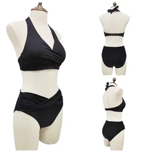 Custom Sexy Whole Piece Bikinis Beachwear String Bikinis Set Hot Photos Women Bikini Beach Two-Piece Hot Style for Women