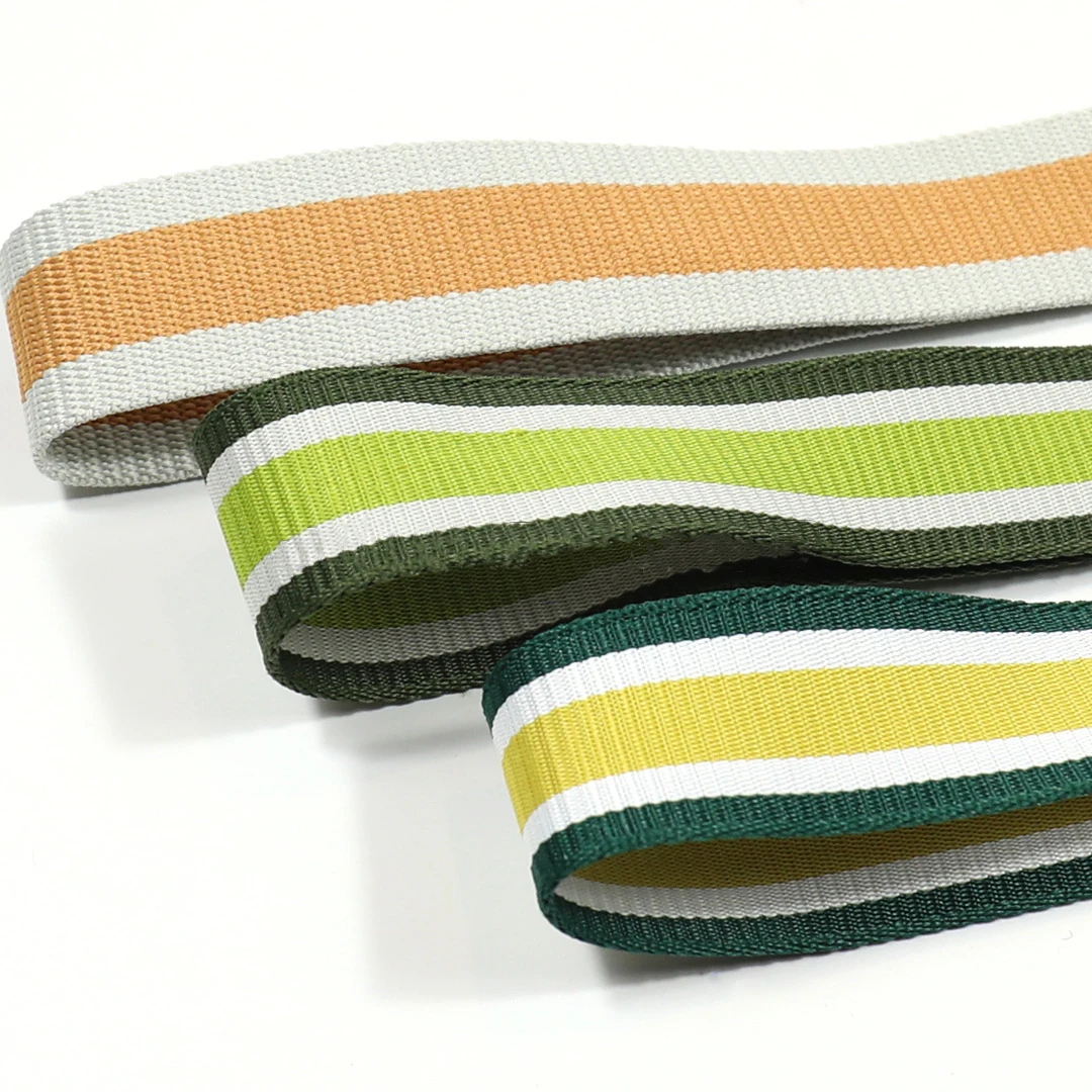 Custom 38mm Durable Jacquard Webbing Strap for Home Textiles Bags Shoes Versatile Bag & Shoe Accessory