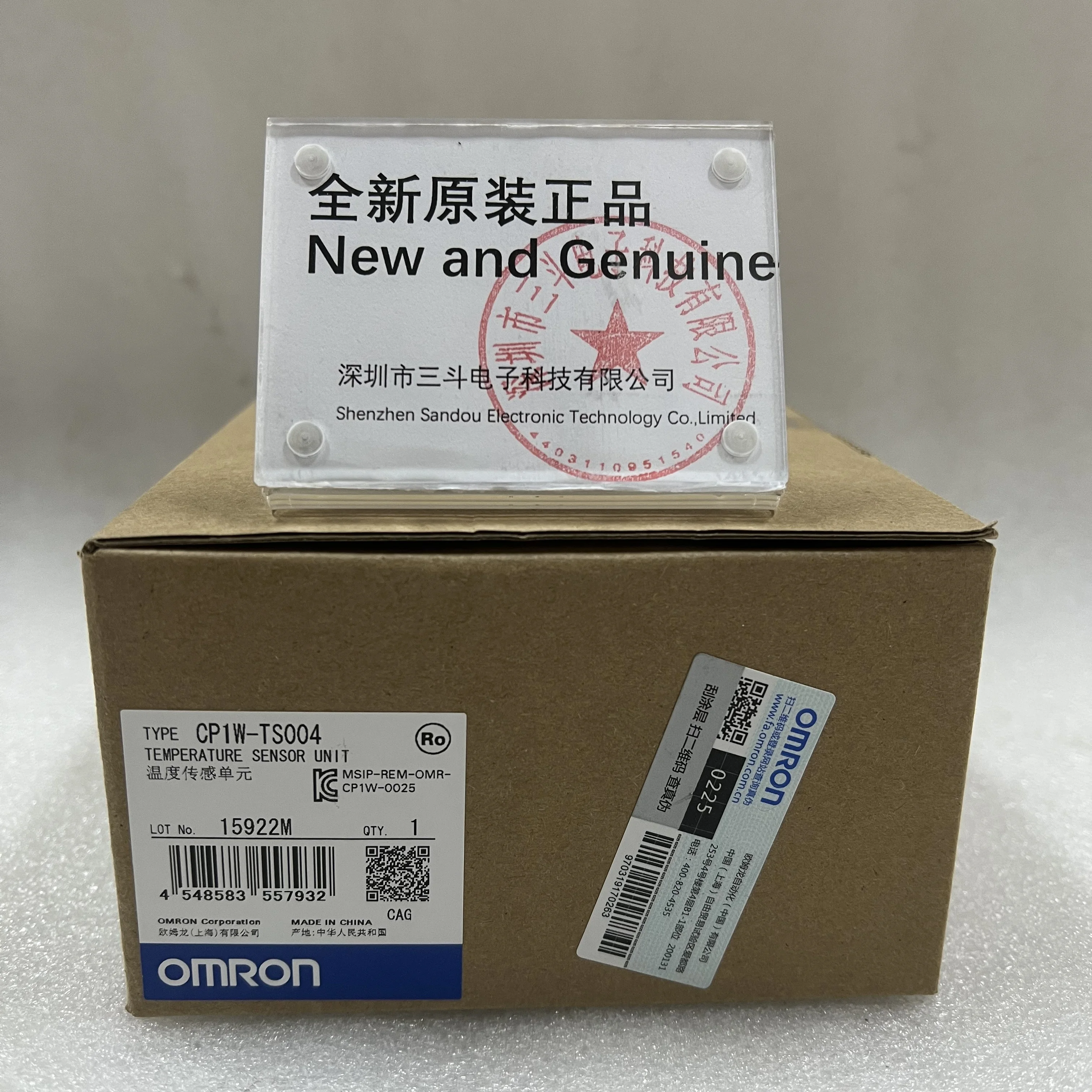 Omron Temperature Sensor Unit CP1W-TS004