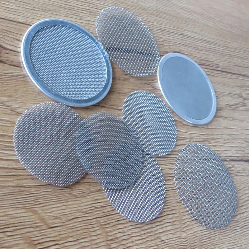 Disc Circle Mesh Filter Plastic Round Mesh Screen Extruder Stainless Steel Wire Mesh Filter