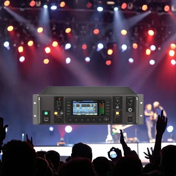 X32 Rack  Professional DJ Controller & Digital Audio Mixer Plastic FX Control with Beat Effects for Stage Use