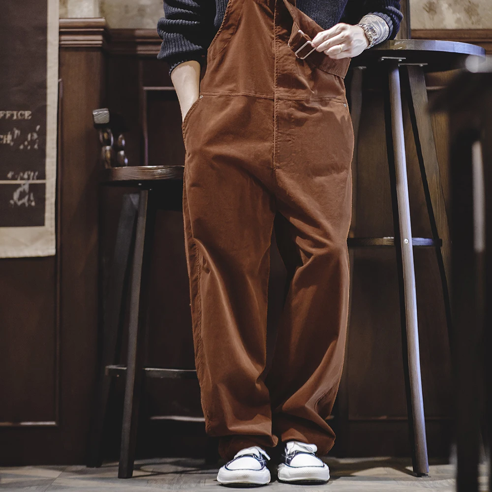 Maden Men's Trousers - Autumn Winter American Vintage Corduroy