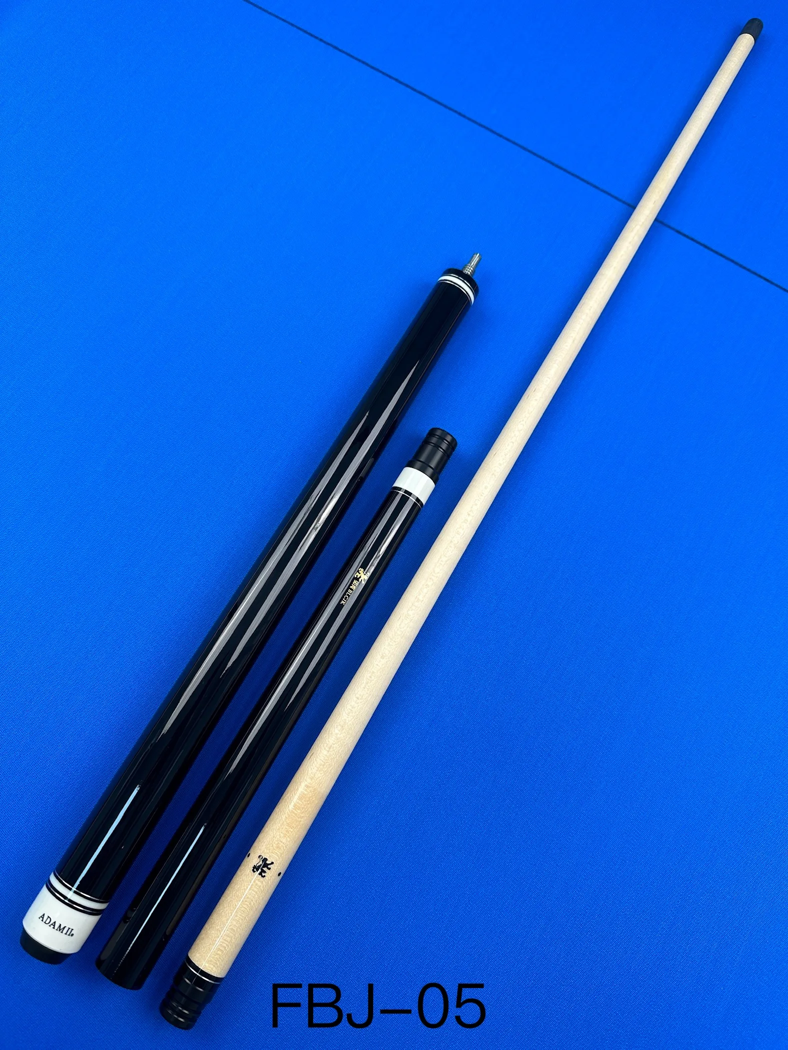 Adam 2 Jump Break Cue with Canada Maple Shaft 13.4mm Tip Size Cue 147 Length with Protecter 3 Color Billiard Cue Tacodebillar