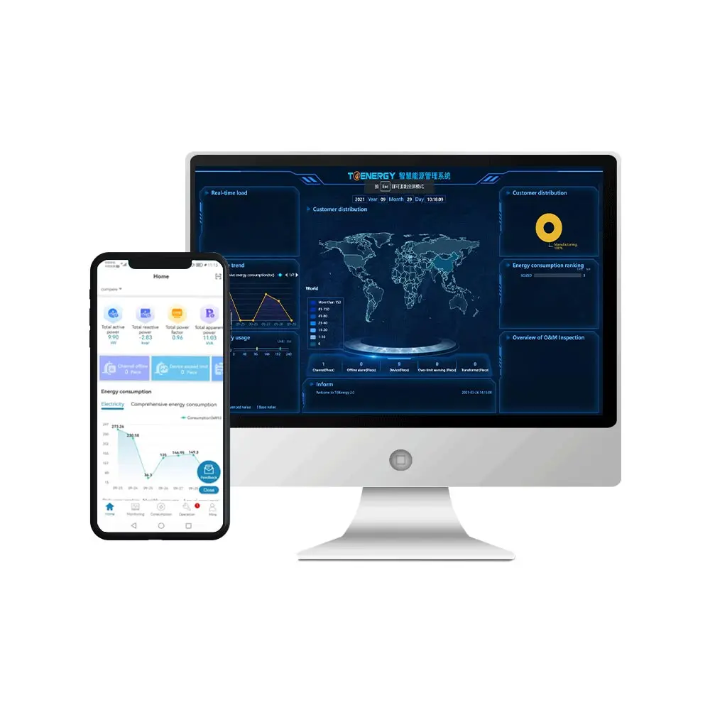 Low Cost Building Energy Management System Scada Energy Consumption Monitoring System