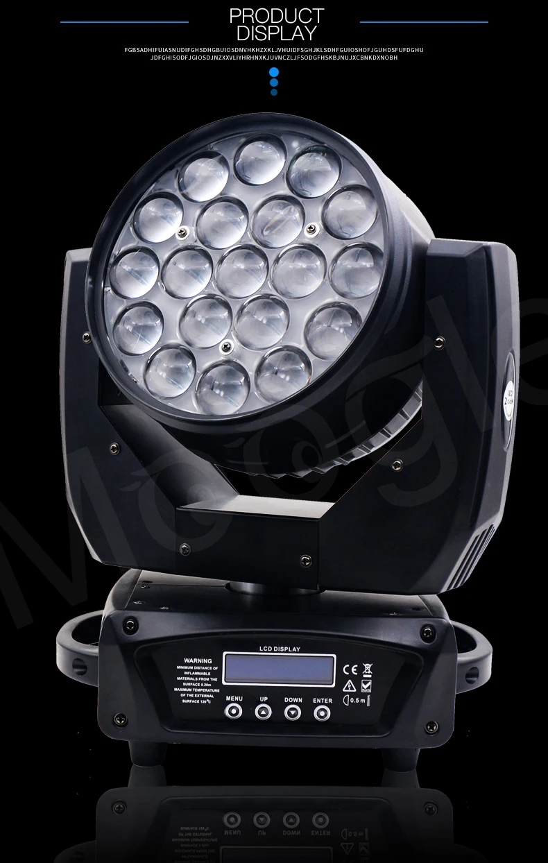 Moogle Ip65 Rgbw Mac Aura 19x15 Ip65 Moving Light Beam Lights Moving ...