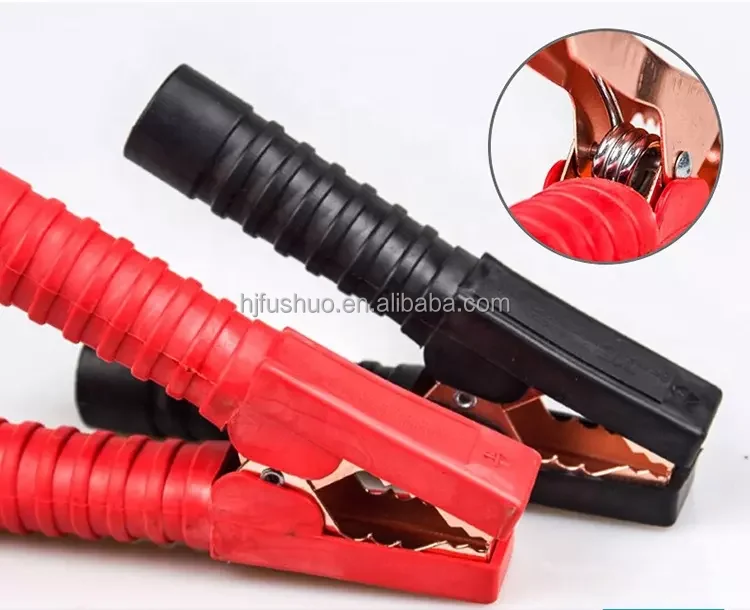Automobile Emergency Cable 500A800A1000A2000A3000A Bridge Dragon Battery Clamp Connection Cable crocodile Copper Cable