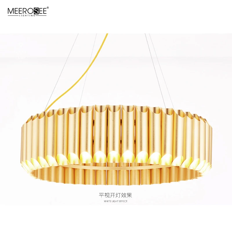 Meerosee Round Ceiling Light Hanging China Lighting for Home Decorration MD86766