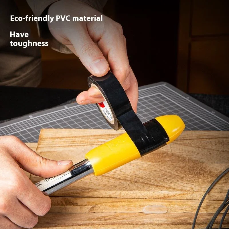 Premium Pressure Sensitive PVC Electrical Tape Waterproof & Heat-Resistant for High Voltage Insulation in Electrical Projects manufacture