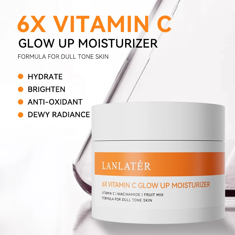 Rich In Natural 6x Vitamin C Niacinamide Fruit Mix Moisturizing Glutathione Skin Brightening Face Cream