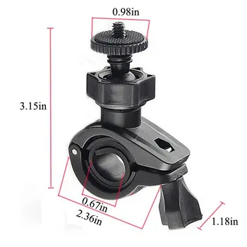 Kaliou  J028 Hot Sale Rotatable O Shaped Bicycle Bike Handlebar Bracket Mount Holder for Gopros 7 6 5 4 3 2 1 /Sjcam/Xiaoyi detail image