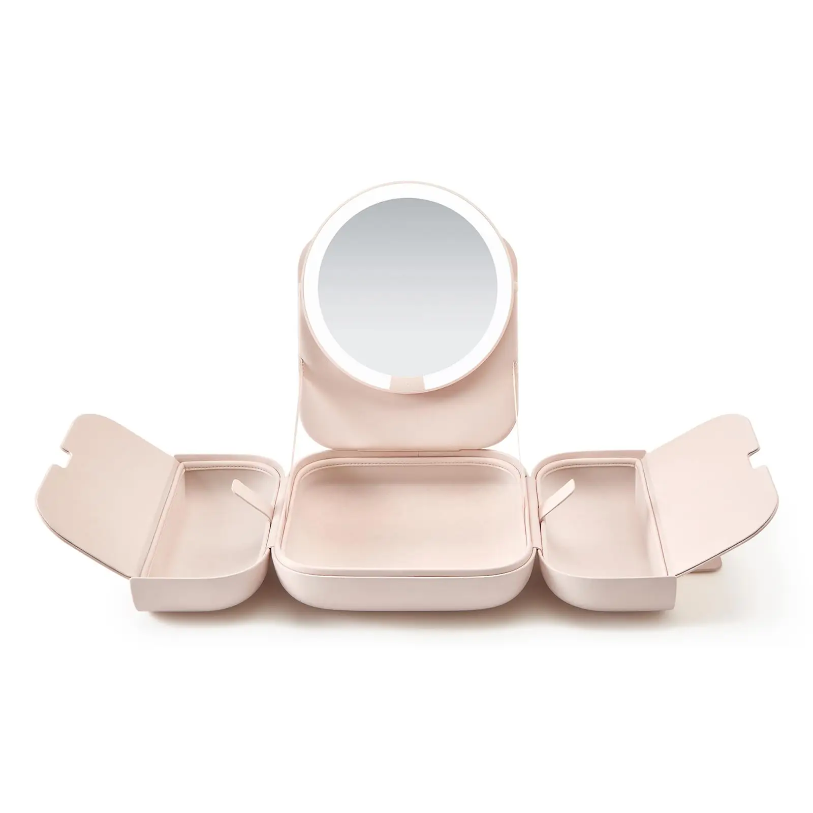 AMIRO M2 LumoCube Portable LED Makeup Mirror with Bag Lights 5-level Brightness 3-color Lights Personalized Cosmetic Mirror Tool
