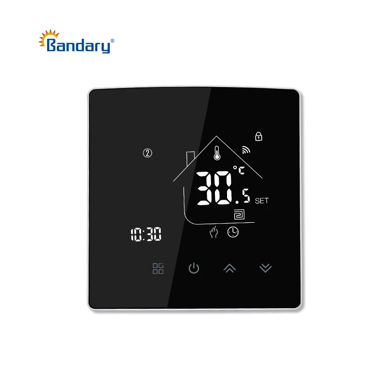 Bandary Alexa Google Home Water/Electric floor Heating digital Temperature Controller WiFi Smart Thermostat Radiator