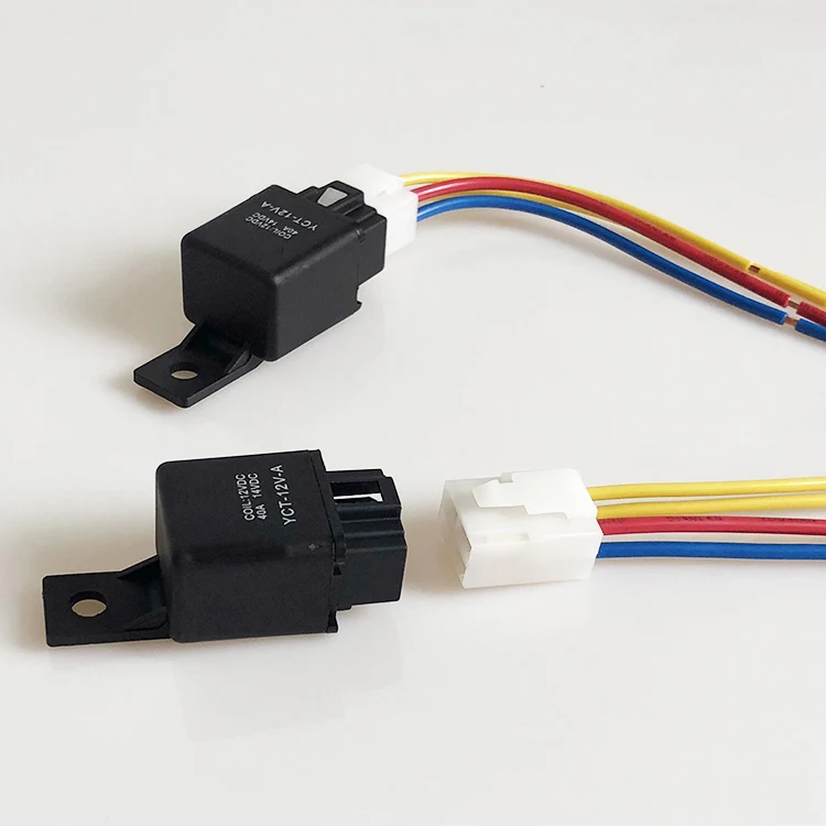 5 Wire Relay with Socket Auto Switches Wire Diagram Harness Motorcycle Factory
