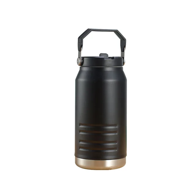 New Design Big Capacity Mug Portable Water Bottle Stainless Steel Thermos Vacuum Thermal Cup
