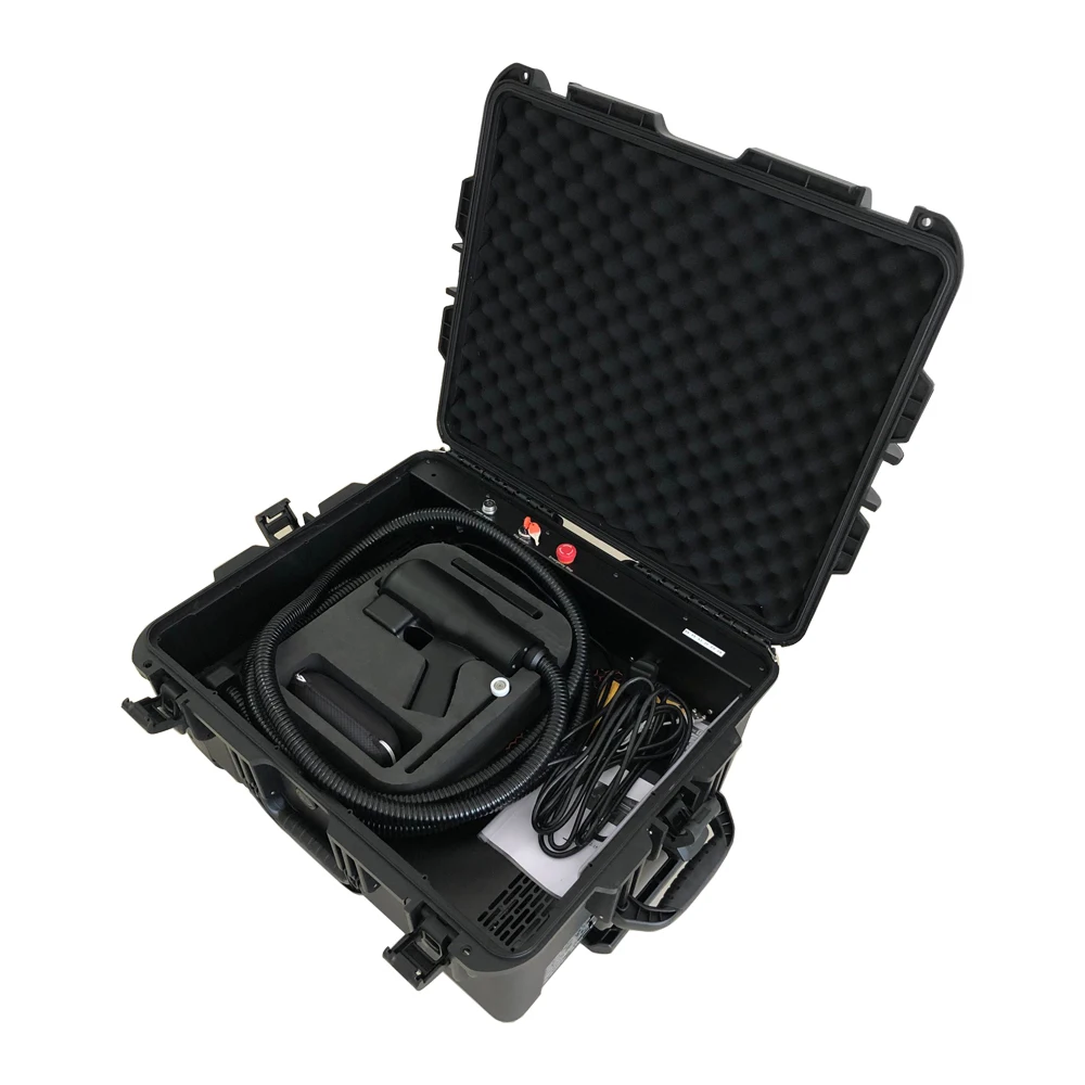 Raycus Laser Source 100w 200w Laser Cleaning Machine Rust Removal with Discount Price