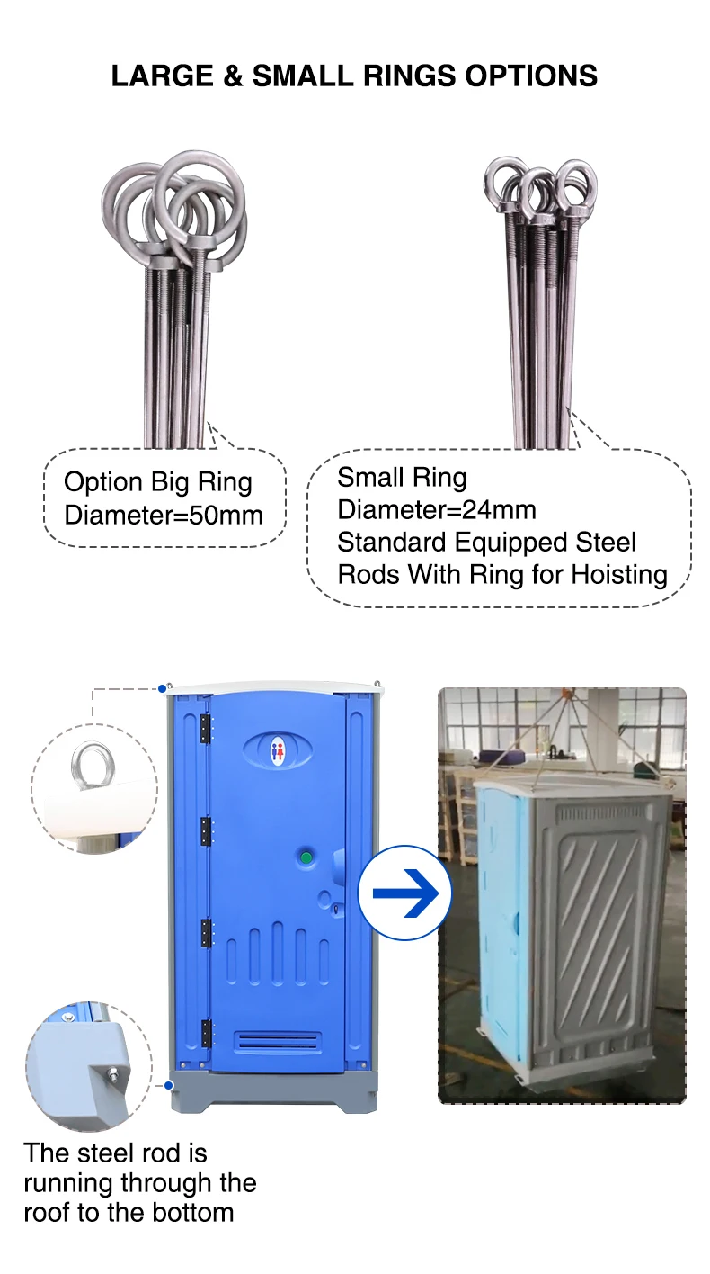 Toppla Portable Toilets Manufacturer Hdpe Banos Portatiles Chemical