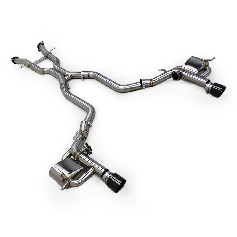 Obm SUS304 Escape With Valve Catback Exhaust For Jeep Grand Cherokee 6.4L 2011-2020 Car Exhaust