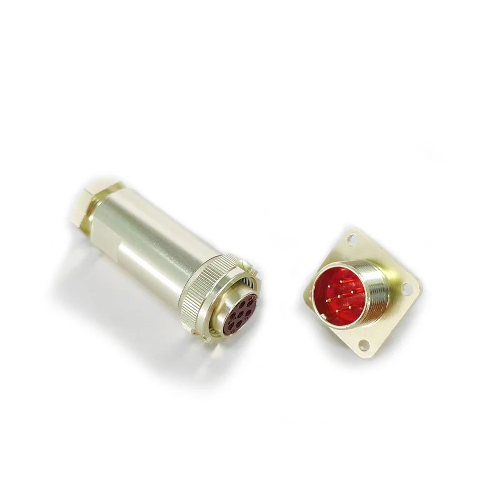 PC7TB PC7TK 7 Pin Straight Plug PC Series Female Connector