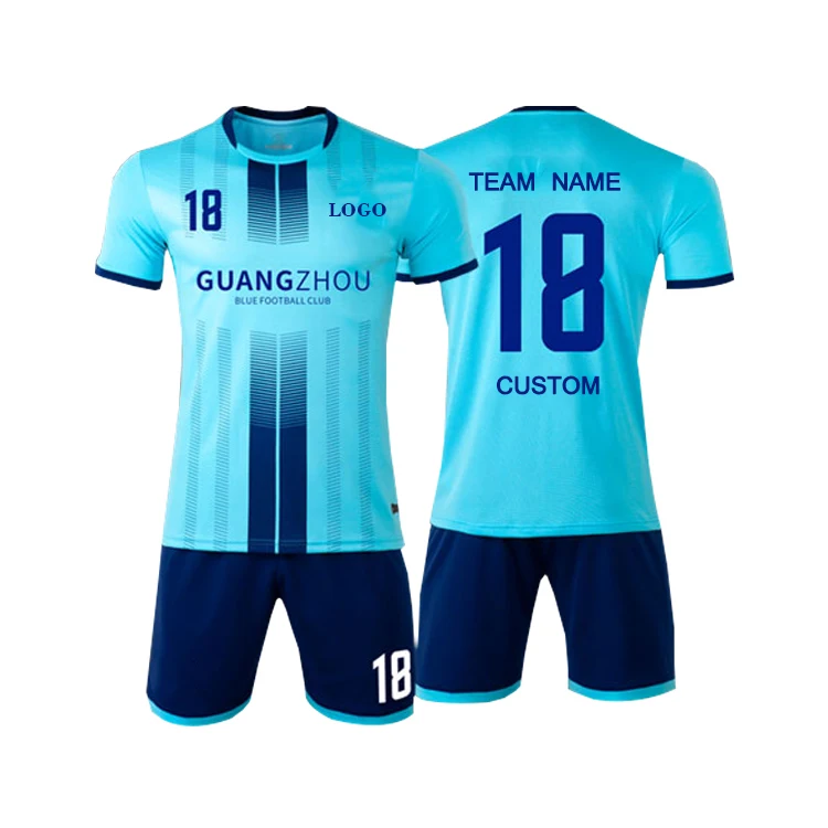 Source Brand Quality Custom Soccer Jersey Full Set Football Suit on  m.
