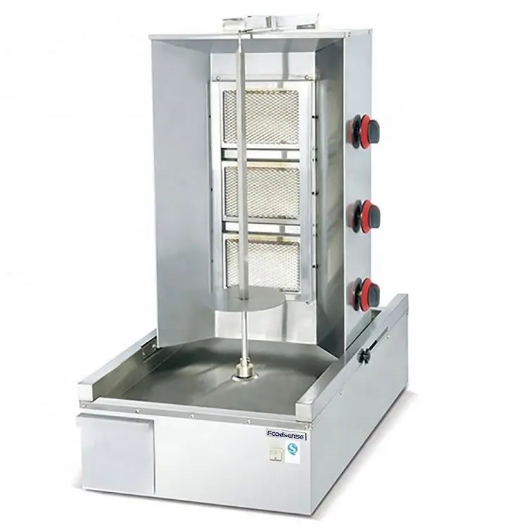 Cheap Factory Price Shawarma Machine for Sale	turkish Doner Kebab Gas Shawarma Automatic Grill Making Machine Made in China