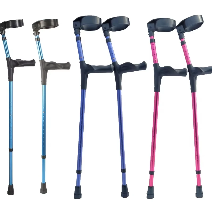 Medical cane non-slip adult walking elbow crutches athlete forearm elbow crutches elderly care products