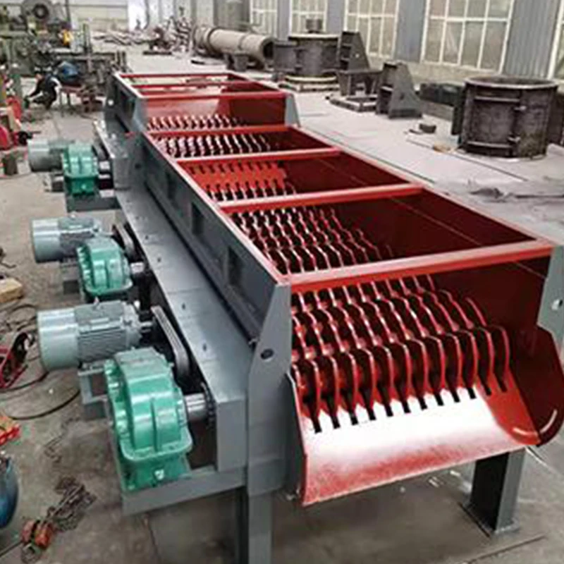 High Performance Electric Vibrating Wobbler Feeder Roller Screen Separator for Ore Mining with Motor Core Component