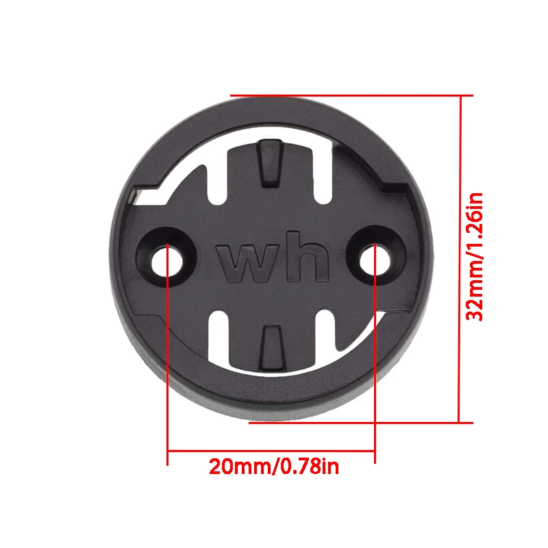 Lot De 4 Adaptateurs De Support Avant Vélo Dymoece - Compatible Wahoo Elemnt, Bolt, Mini
