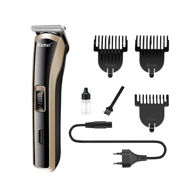 For Kemei KM-418 Professional Hair for Clipper High-Power Electric Salon Hair Cutter USB Power Source Waterproof Stainless Steel